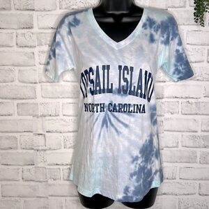 NWT Topsail Island Tie Dye Tee Tshirt Shirt Size Small North Carolina